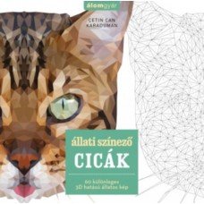 Állati színező - Cicák - Magyar Készletből